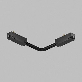Коннектор 16,5*1,6 см, Denkirs SMART SLIM BASE | СМАРТ СЛИМ БЕЙС TR2423-BK, черный