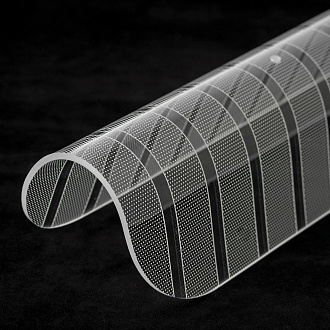 Линейно-подвесной светильник 80*10*170 см, 1*LED*15W 4000K черный Lussole Bradford LSP-7153