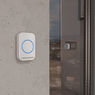 Звонок беспроводной 36M IP44 DBQ25M WL белый Elektrostandard