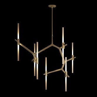 Подвесная люстра 158 см, Loft IT Agnes 10399/14 GD, золото