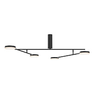 Накладной светильник 115,1*70*27 см, LED, 26W, 3000К, Maytoni FAD MOD070CL-L30B3K черный