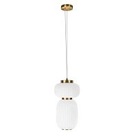 Подвесной светильник *23*-42,5 см, 1*LED*30W, 4000K, LOFT IT Duff 10422/B, бронзовый