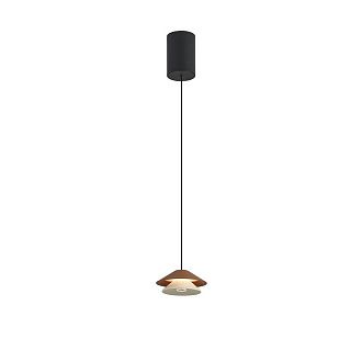 Подвесной светильник 13*180 см, *LED*5W, 3000K, Mantra Piccola MAN9031, черный