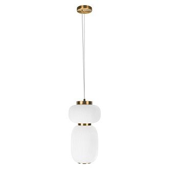 Подвесной светильник *23*-42,5 см, 1*LED*30W, 4000K, LOFT IT Duff 10422/B, бронзовый