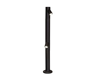 Ландшафтный светильник 60 см, 10W, 3000K, Kink Light Ивилин 09316-60,19, черный