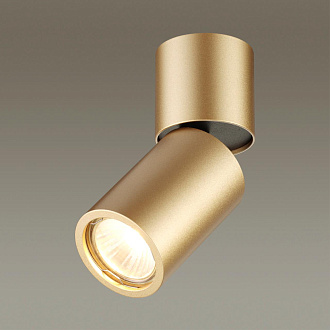 Светильник 6*6 см, GU10 50W, Odeon Light Duetta 3895/1C, золото