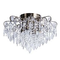Потолочная люстра Arte Lamp Emilia A1660PL-4AB бронза, диаметр 50 см