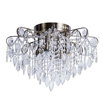 Потолочная люстра Arte Lamp Emilia A1660PL-4AB бронза, диаметр 50 см