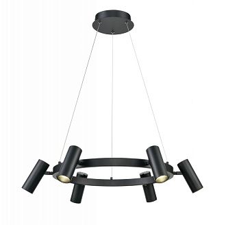 Подвесной светильник  63*120 см, 6*LED черный Vele Luce Neo VL10012P06