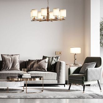 W4512011 Сенсорный выключатель одноклавишный с подсветкой, шампань Werkel, 4690389198014