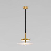 Подвесной светильник 30*30*22-173 см, LED*21W, 3000K, Eurosvet Thasos 40342 LED, латунь, a069277