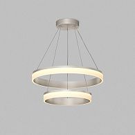 Подвесной светильник 60 см, 63W, 3000K, Denkirs Ring DK6672-SN, никель