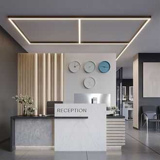 Светильник соединитель «Т»  *14*6- см, 1*LED*12W, 3000/4000/6000K, Novotech Fatto Over 359611, черный, с переключателем цветовой температуры