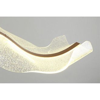 Подвесной светильник 100*30*50-150 см 40W, 4000K, 13 м2, Aployt VIOLA APL.659.03.40, латунный