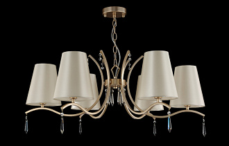 Люстра 86 см, Crystal Lux RENATA SP6 GOLD Золотой