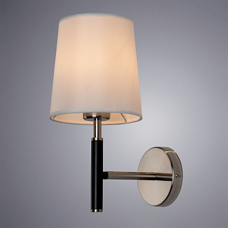 Настенное бра Arte Lamp Rodos A2589AP-1SS, матовое серебро
