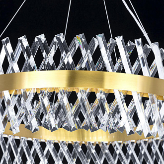 Люстра 80 см, 100W, 3000K-5500K Citilux Ричард CL336083 золото