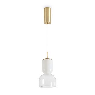Подвесной светильник *14*45-235 см, 1*LED*6W, 3000K, Freya  FR5636PL-L6G, Латунь