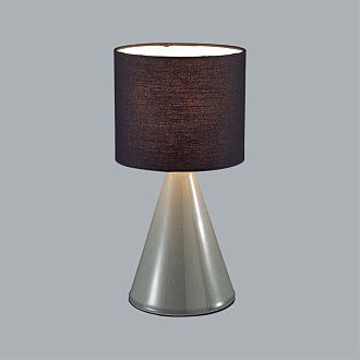 Настольная лампа 33 см, 1*E14*40W, Lumion Segi 8132/1T, серый; черный