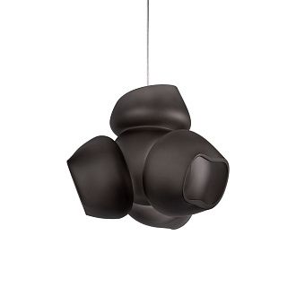 Подвесной светильник 19 см, LOFT IT Cluster 10467P Black, белый-черный