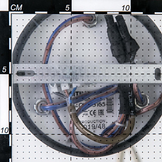 Люстра на штанге Citilux Планета CL105165 Бронза+Венге, диаметр 75 см