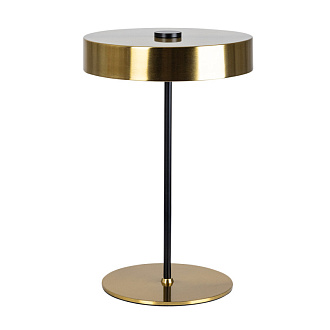 Настольная лампа 38 см, Arte Lamp ELNATH A5038LT-3PB, латунь-черный