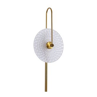 Бра 15*28*68 см, 8W, Favourite Plade 4270-2W латунь, прозрачное стекло