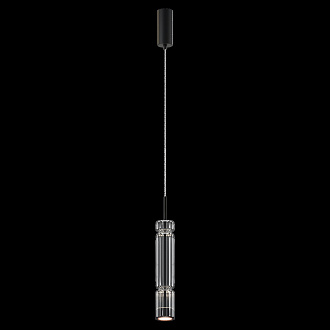 Подвесной светильник 8*8*365 см, LED, 12W, 3000К, Maytoni Ordo MOD272PL-L12B3K1 черный
