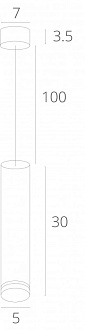 Светильник подвесной Arte Lamp Altais A6110SP-2WH, 12W LED, 4000K, белый
