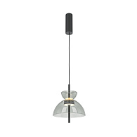 Подвесной светильник  25*57,8 см, LED 12W, 3000К, Черный Maytoni Bangkok MOD185PL-L11B3K2
