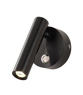 Бра 8*8 см,  1*3W, 3000K, Crystal Lux CLT 211W BL Черный