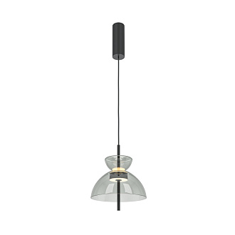 Подвесной светильник  25*57,8 см, LED 12W, 3000К, Черный Maytoni Bangkok MOD185PL-L11B3K2