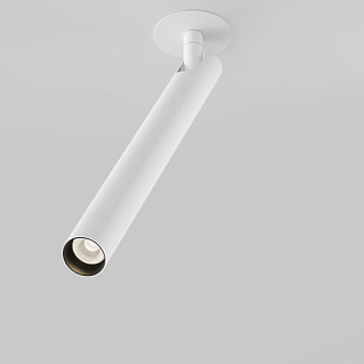 Встраиваемый светильник 3*3*32,6 см, LED, 6W, 3000К, Maytoni Technical Focus T C141RS-L300-6W3K-W белый, вр 5,5 см