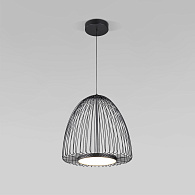 Подвесной светильник 45*45*60-160 см, LED*39W, 4000K, Eurosvet Comodita 40010/1 LED, черный, a069296
