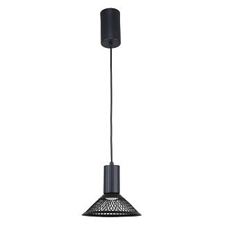 Подвес 18*35-150 см, 1*LED, 6W, 3000K, F-Promo Metrics 4623-1P, черный матовый