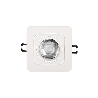 Встраиваемый светильник 10*10*2,5 см, GU10 LOFT IT Trick 10342 White белый, вр 7,5 см