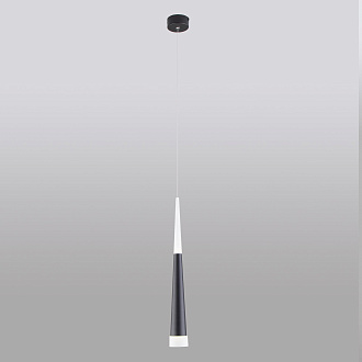 Подвесной светодиодный светильник DLR038 7+1W 4200K черный матовый Elektrostandard