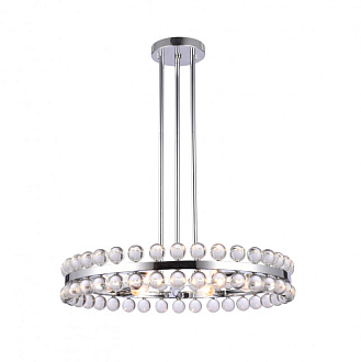 Подвесная люстра  66*110 см, 6*E14 хром Vele Luce Baldassare VL4143L16