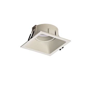 Светильник встраиваемый 9,2*9,2*4-4 см, вр 8 см, 1*GU10*12W, Mantra Comfort Gu10 MANC0162, матовый белый
