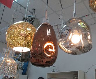 Подвесной светильник Maytoni Modern Pendant Mabell P013PL-01C медь, диаметр 22 см