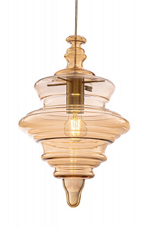 Подвесной светильник Maytoni Trottola P057PL-01BS, диаметр 28 см, латунь