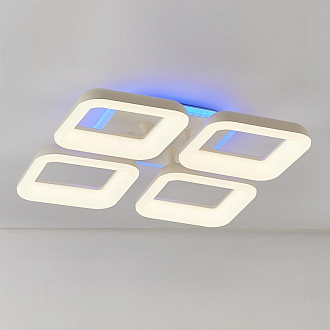 Светильник 55 см, 60W, 3000-5500К с Алисой Citilux Паркер Смарт CL225A240E RGB, белый