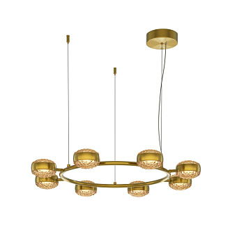 Подвесной светильник 93*93*310 см, LED, 80W, 3000К, Maytoni Mind MOD299PL-L80BS3K латунный
