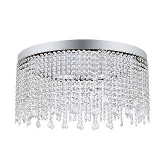 Потолочная люстра 60 см, 45W, 4500K, Indigo Diluvio 12055/1P Chrome V000192L, хром