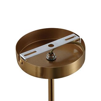 Люстра потолочная *69,5*43-43 см, 5*E14*40W, Lumion Gloriya LUM8272/5C, латунь; бежевый