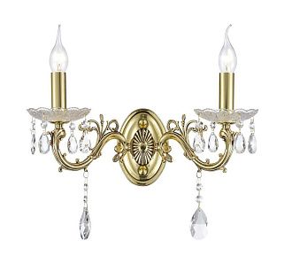 Бра *33*42 см, 2*E14*40W, Dio D`arte Colzano Gold Colzano E 2.1.2.600 CG, Золото