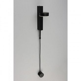 Бра 13*8*40-120 см 7W, 3000K, Aployt Aga APL.016.11.07, черный