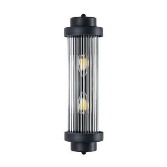 Настенный светильник 43 см, Arte Lamp Hanna A1070AP-2BK, черный