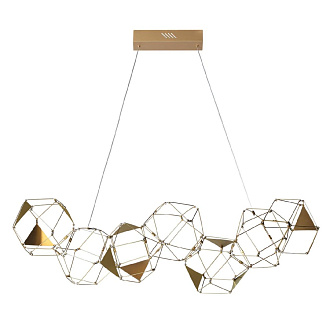 Светильник 95 см, 32W, 4000K, Odeon Light Trellis 5086/32L, бронза