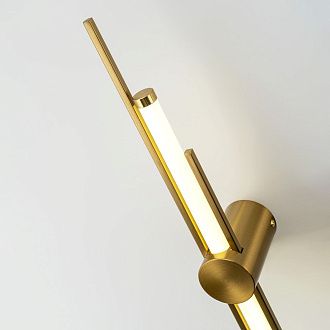 Бра 6*10*60 см, LED*6W, 4000K, Modelux  ML.726.600 BS, Латунь